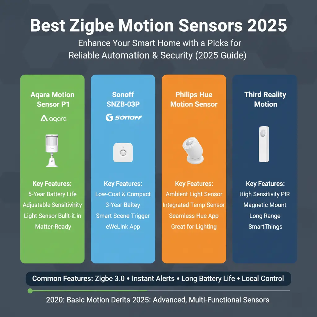 Zigbee Motion Sensors