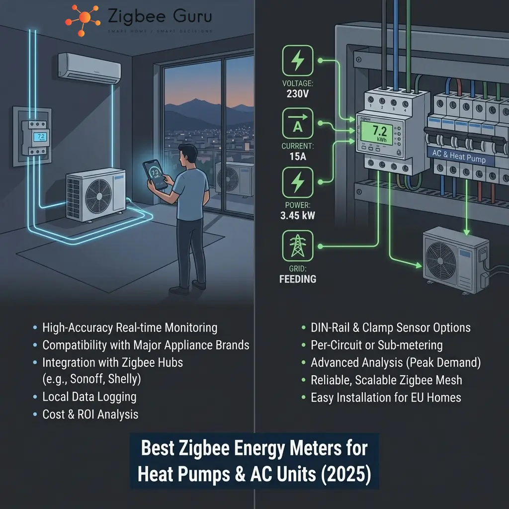 Best energy meters for heat pumps