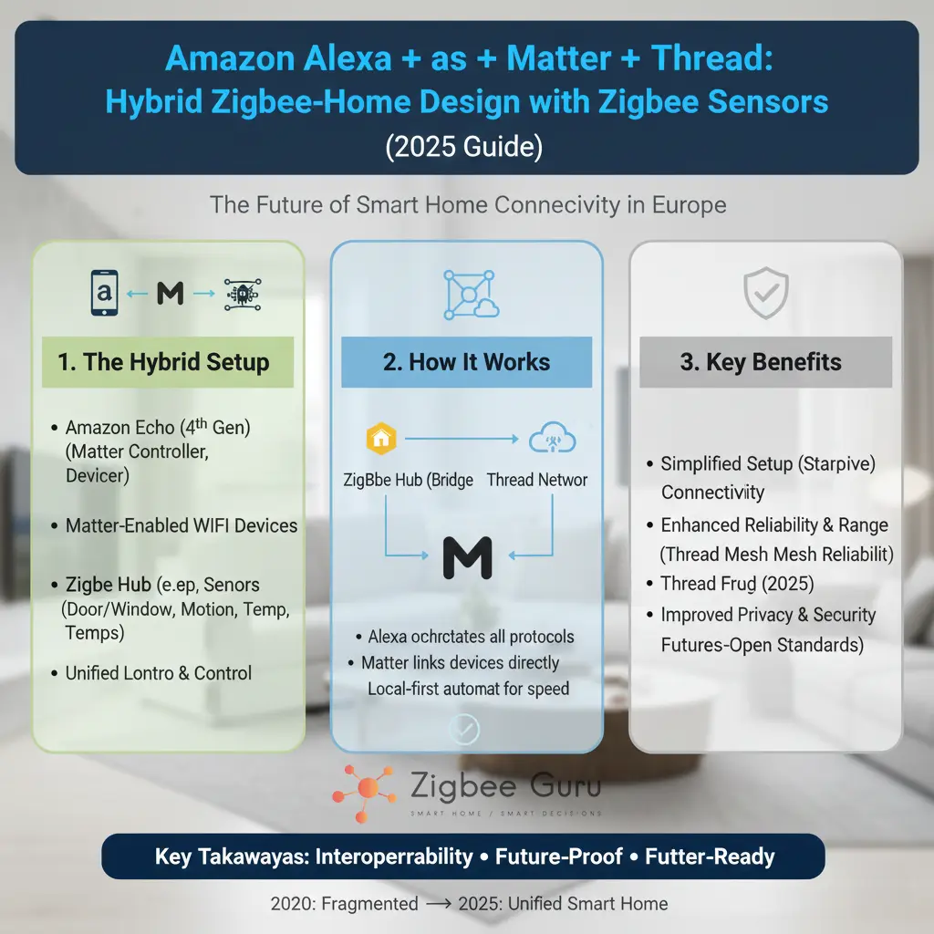 Amazon Alexa Thread Matter Zigbee