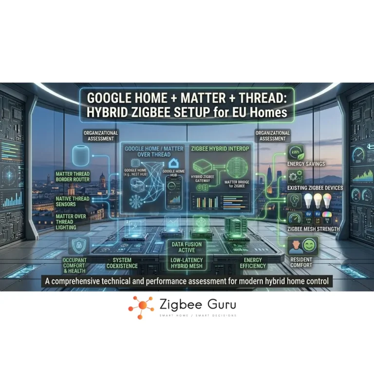 Google home matter thread zigbee setup