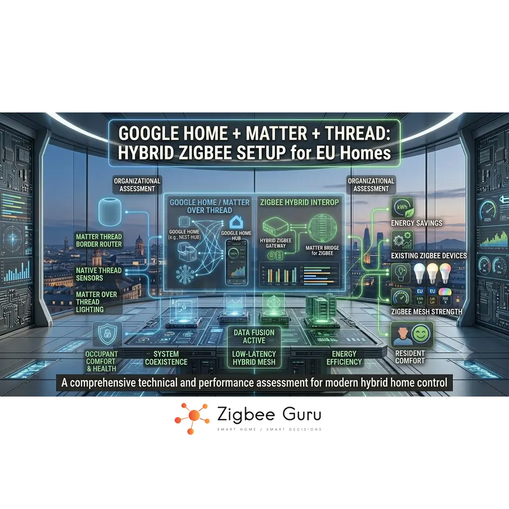 Google home matter thread zigbee setup